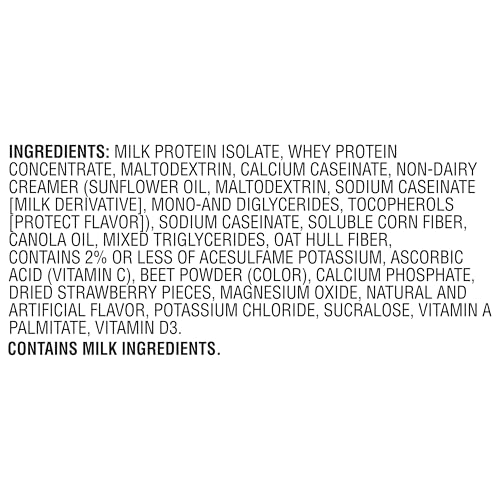 Muscle Milk Genuine Protein Powder, Chocolate, 1.93 Pounds, 13 Servings, 32g Protein, 2g Sugar, Calcium, Vitamins A, C & D, NSF Certified for Sport, Energizing Snack, Packaging May Vary Nirvana Guru