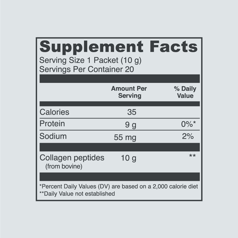 Vital Proteins, Unflavored Collagen Peptides, 20 Ounce - Nirvana Guru