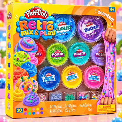 Play-Doh Mix & Play Scented Slimes, 10 pk. — Tropical