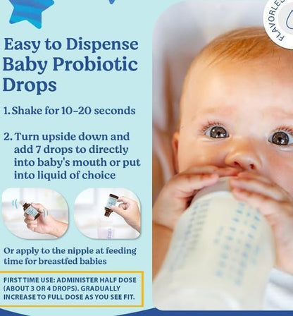 Lovebug Award Winning USDA Organic Probiotic for Infants & Babies | Helps with Colic, Reflux, Diarrhea, Constipation & Gas | Multi-Strain 5 Billion CFU | Liquid Drops | Ages 0-24 Months Nirvana Guru