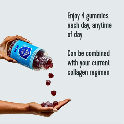 Vital Proteins Collagen Gummies, 2.5g of Clinically-Tested Collagen for Hair, Skin, Nails & Wrinkles, 120 ct, 30-Day Supply, Grape Flavor - Nirvana Guru