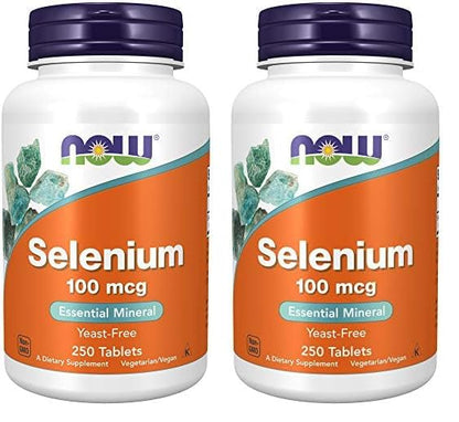 NOW Supplements, Selenium (L-Selenomethionine) 100 mcg, Essential Mineral*, 100 Tablets - Nirvana Guru
