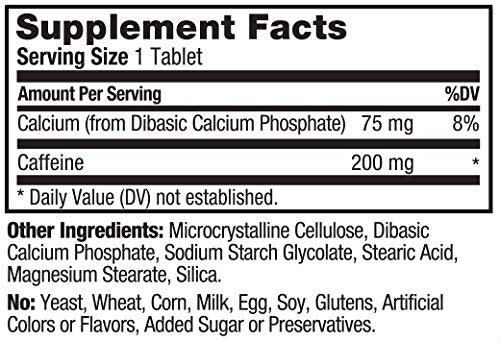 ProLab Caffeine Tablets 100 Count