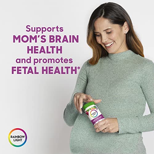 Rainbow Light Prenatal One High Potency Daily Multivitamin with Folate, Ginger and Probiotics; Supports Mom and Baby from Conception to Nursing; Vegan, 150 Tablets,* Pack May Vary Nirvana Guru