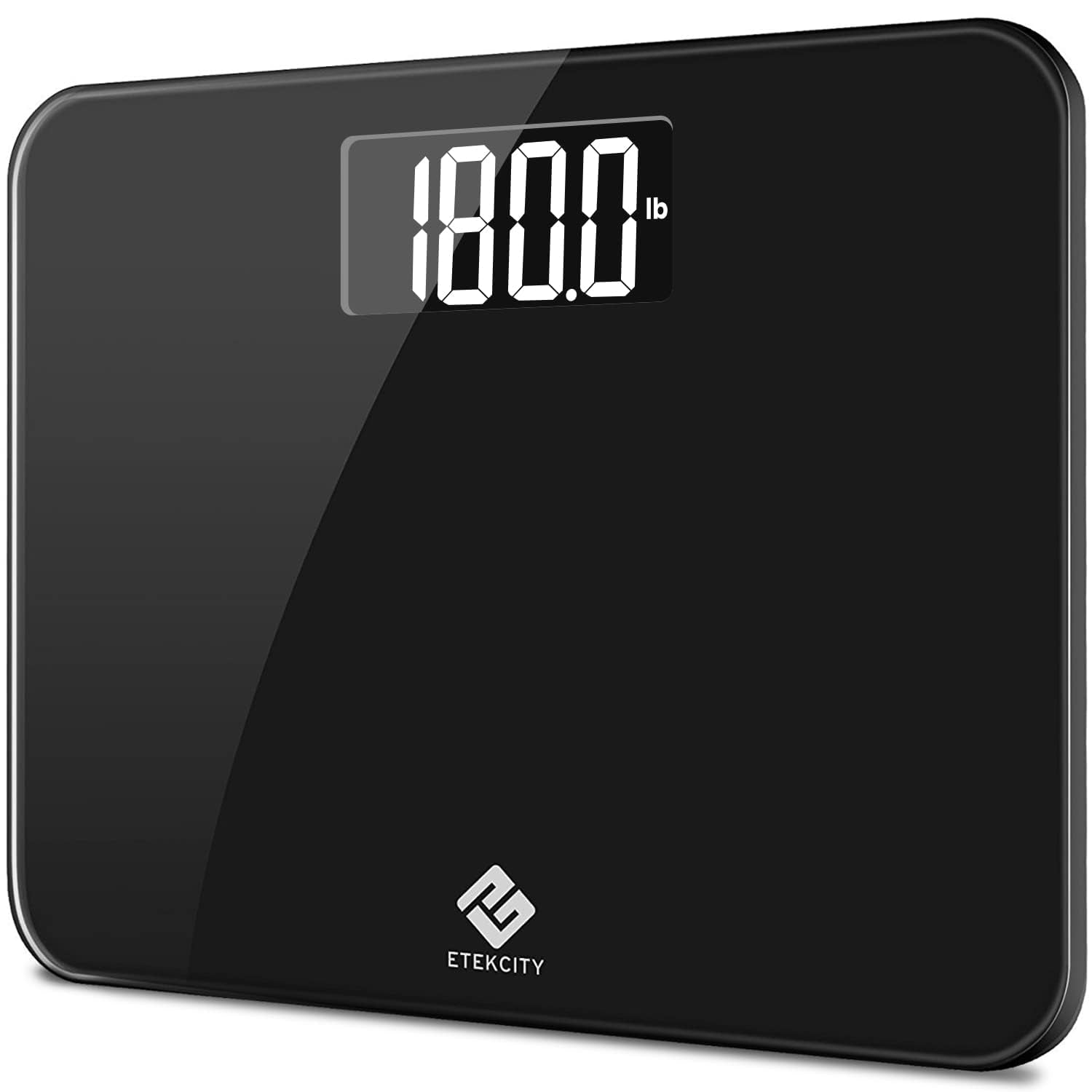 Etekcity Digital Body Weight Bathroom Scale, Large Blue LCD Backlight Display, High Precision Measurements,6mm Tempered Glass, 400 Pounds Nirvana Guru