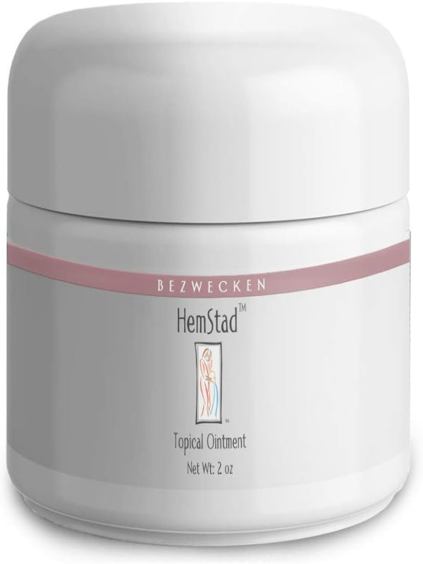 Bezwecken - HemStad - 2oz Crème - Professionally Formulated Hemorrhoid Relief - Safe, Natural, Paraben Free - 30 Day Supply Nirvana Guru