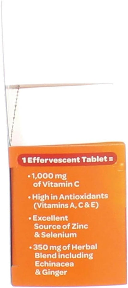 Airborne Effervescent Tablets Zesty Orange - 10 ct, Pack of 5 Nirvana Guru