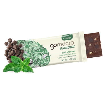 Gomacro, Nutrition Bar Oatmeal Chocolate Chip Organic 12 Count, 2.3 Ounce