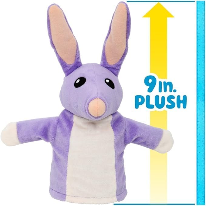 Bluey Unicorse and Bob Bilby Plush Puppet Pack of 2, 8-9”, Soft, Animal Puppets Made for Little Hands, Cuddly Puppets for Kids Ages 3+ nirvanaguru