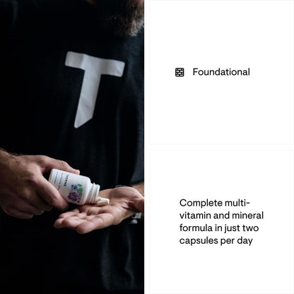 THORNE Basic Nutrients 2/Day - Comprehensive Daily Multivitamin with Optimal Bioavailability - Vitamin & Mineral Formula - Gluten, Dairy & Soy-Free - 60 Capsules - 30 Servings - Nirvana Guru