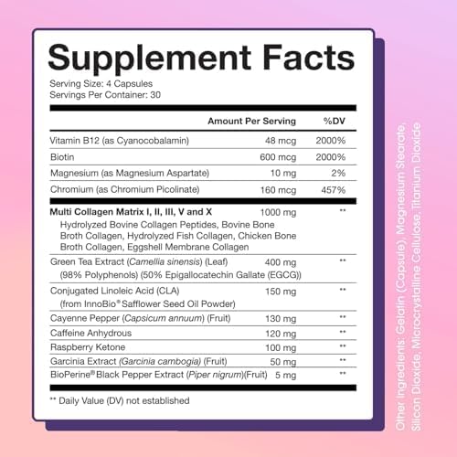 Obvi Collagenic Burn | Supports Metabolism, Energy, Focus | Collagen Peptide-Infused Thermogenic Supplement | Supports Curbing Cravings, Supports Healthy Hair, Skin, Nails, Joints | 30 Servings - Nirvana Guru