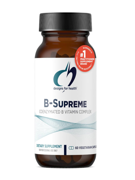 Designs for Health Methylated Vitamin B Complex - Vitamin B Supplements with B12 Vitamins, B1, B3, Niacin, B6, Folate & Biotin - Methylated Multivitamin for Metabolic + Heart Health (120 Capsules) Nirvana Guru