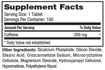 ProLab Caffeine Tablets 100 Count