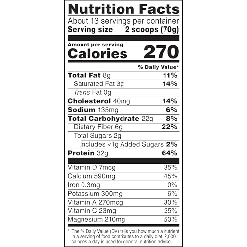Muscle Milk Genuine Protein Powder, Chocolate, 1.93 Pounds, 13 Servings, 32g Protein, 2g Sugar, Calcium, Vitamins A, C & D, NSF Certified for Sport, Energizing Snack, Packaging May Vary Nirvana Guru