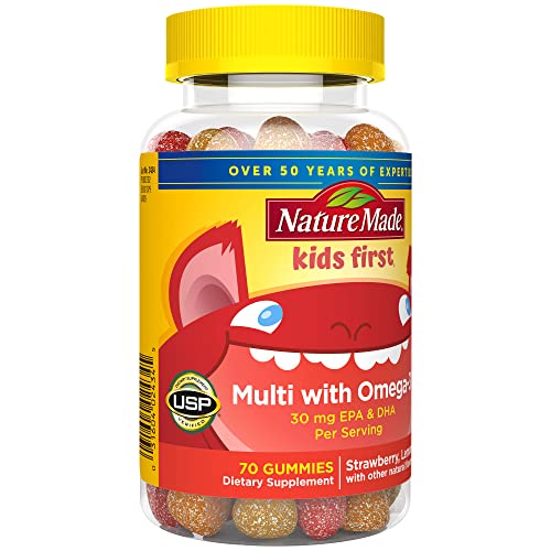 Nature Made Multivitamin + Omega-3, Dietary Supplement for Daily Nutritional Support, 140 Gummy Vitamins and Minerals, 70 Day Supply (Pack of 1) - Nirvana Guru