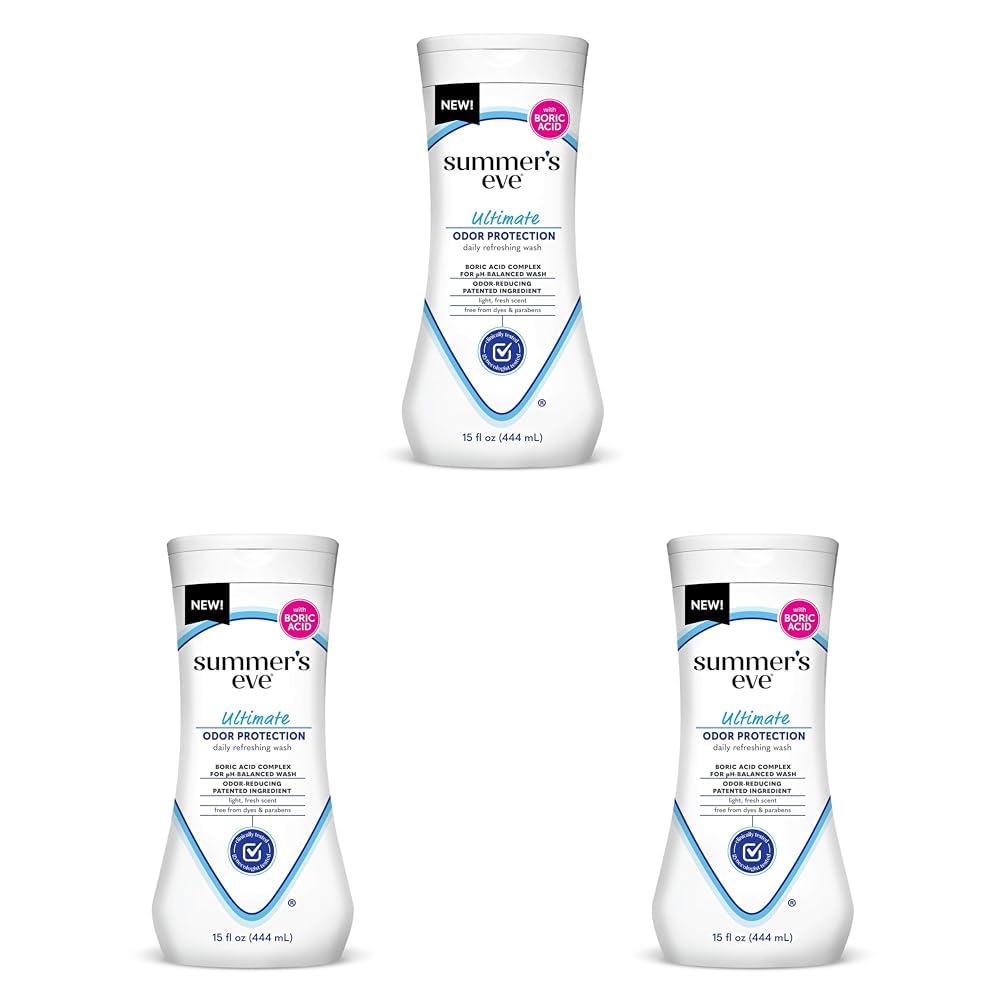 Summer's Eve, Ultimate Odor Control, Feminine Body Wash with Boric Acid, Removes Odor, Feminine Wash with pH Balance, 15 Fl Oz Nirvana Guru