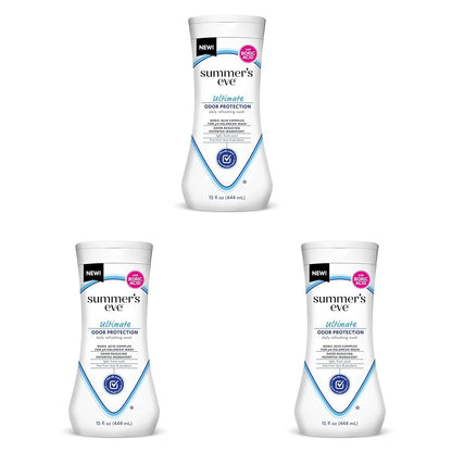 Summer's Eve, Ultimate Odor Control, Feminine Body Wash with Boric Acid, Removes Odor, Feminine Wash with pH Balance, 15 Fl Oz Nirvana Guru