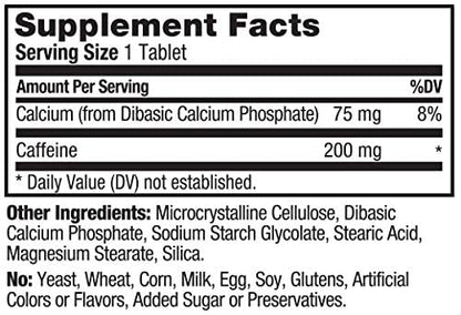 ProLab Caffeine Tablets 100 Count