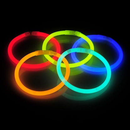 JOYIN 144 Pcs 8" Glowsticks, Bracelets Necklaces, Glow in the Dark Party Favors, Easter, Christmas, Halloween Supplies Pack, Football Party Supplies nirvanaguru