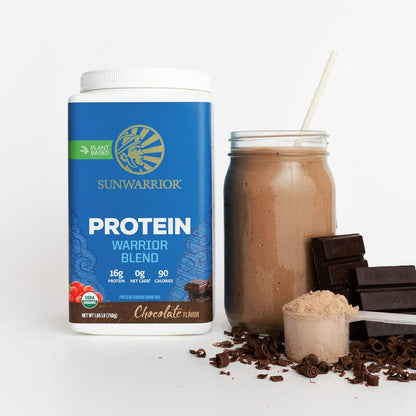 Organic Plant Based Protein Powder | Vegan Organic Protein Powder Vanilla Flavored with BCAA Amino Acids & Hemp Seed Pea Blend | Non-GMO Soy Dairy Filler & Gluten Free (Vanilla, 32 Servings) - Nirvana Guru