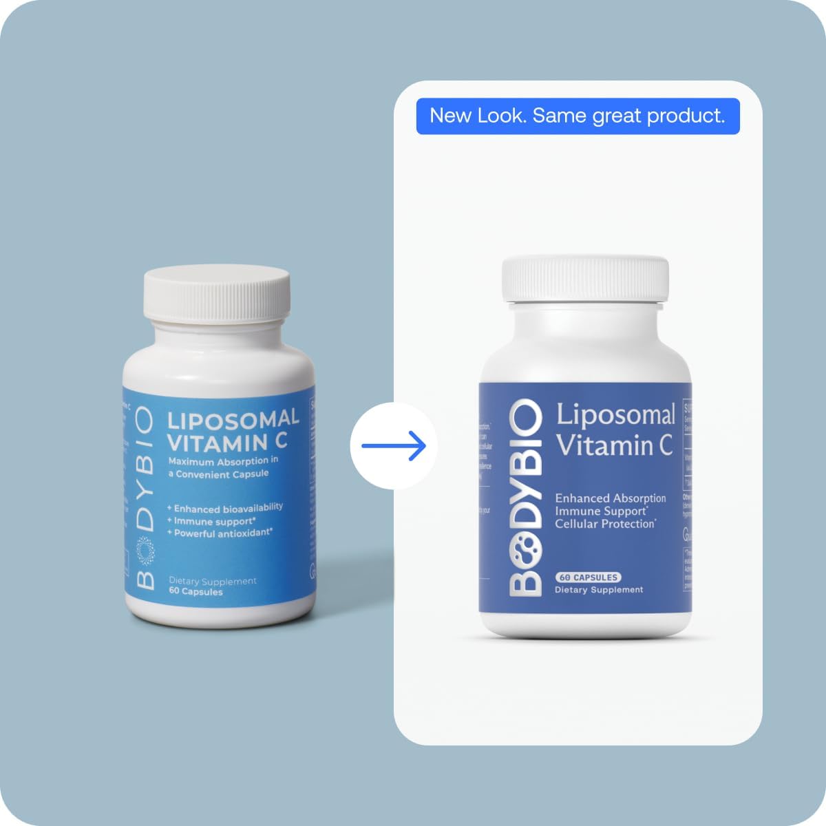 BodyBio Liposomal Vitamin C - Powerful Antioxidant for Immune Support and Cellular Health, Pure Ascorbic Acid with Maximum Absorption Nirvana Guru