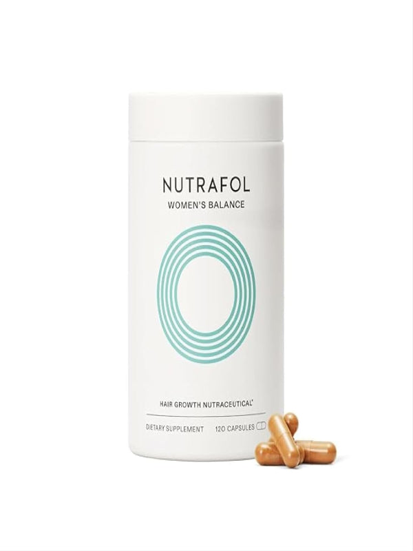 Nutrafol Women's Balance Hair Growth Supplements, Ages 45 and Up, Clinically Proven for Visibly Thicker Hair and Scalp Coverage, Dermatologist Recommended - 1 Month Supply Nirvana Guru
