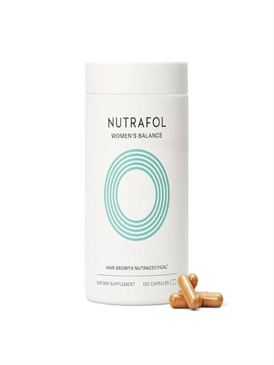 Nutrafol Women's Balance Hair Growth Supplements, Ages 45 and Up, Clinically Proven for Visibly Thicker Hair and Scalp Coverage, Dermatologist Recommended - 1 Month Supply Nirvana Guru
