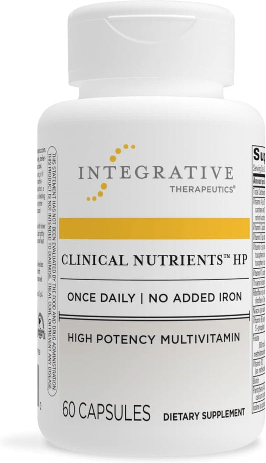 Integrative Therapeutics Clinical Nutrients HP - Multivitamin with Vitamin C, Zinc, Biotin, Vitamin B12 - Antioxidant Supplement for Men and Women - Gluten Free - Dairy Free - 60 Capsules - Nirvana Guru