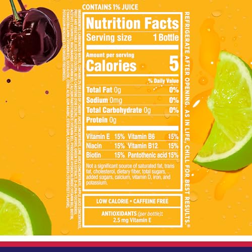 Sparkling Ice, Black Raspberry Sparkling Water, Zero Sugar Flavored Water, with Vitamins and Antioxidants, Low Calorie Beverage, 17 fl oz Bottles (Pack of 12) - Nirvana Guru