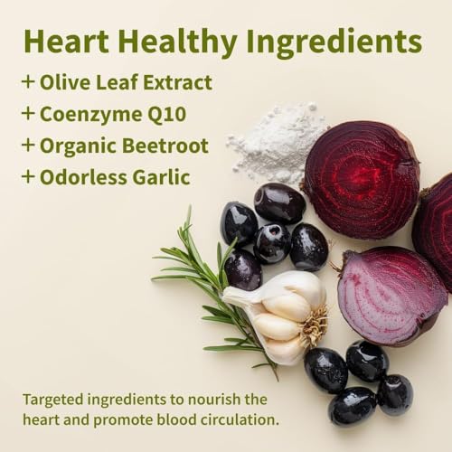 Snap Supplements Heart Health Supplements and Blood Circulation Supplements, 180 Capsules - Nirvana Guru