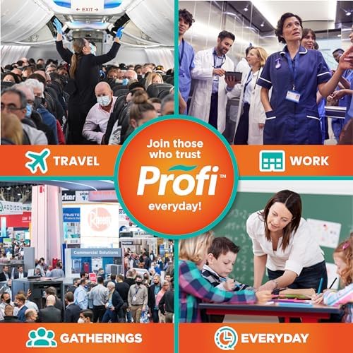Profi™ Everyday Nasal Spray - Helps Defend Against Airborne Germs and Allergies, Lasts Up to 8 Hours, Advanced Nasal Spray for Air Travel, Work, Conferences & Indoor Gatherings - 90 Sprays, 0.29 FL OZ Nirvana Guru
