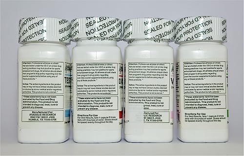 Strength Stack (Test Support System) - Test-600x, D-dodriol 25, VAR 10, Tren 75-1 Month Supply Nirvana Guru