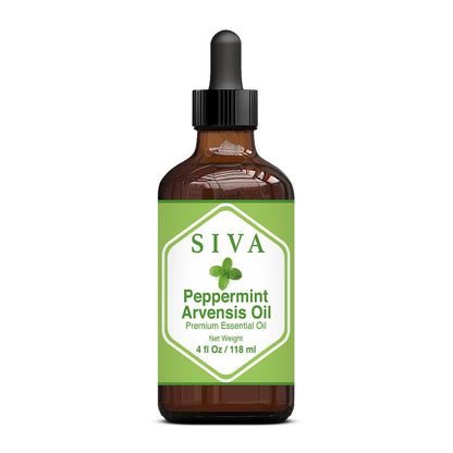 SIVA Lavender Essential Oil - 4 Fl Oz – Natural Lavender Oil - for Diffuser, Face, Skin Care, Aromatherapy, Hair Care, Scalp and Body Massage - with Dropper - Nirvana Guru