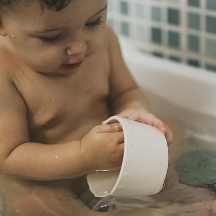 Moonkie Stacking Cups Toy, Fun Educational Baby Toys Silicone Soft Teething Toy, Age 6+ Months, 7 Piece Set nirvanaguru