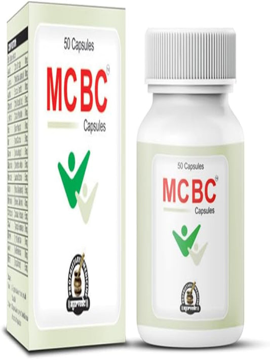 MCBC Capsules with Aprajita, Jatamansi, Kachnaar, 50 Capsules Pack Nirvana Guru
