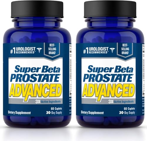 Advanced Prostate Supplement for Men – Reduce Bathroom Trips, Promote Sleep, Support Urinary Health & Bladder Emptying. Beta Sitosterol not Saw Palmetto. (60 Caplets, 1-Bottle) Nirvana Guru