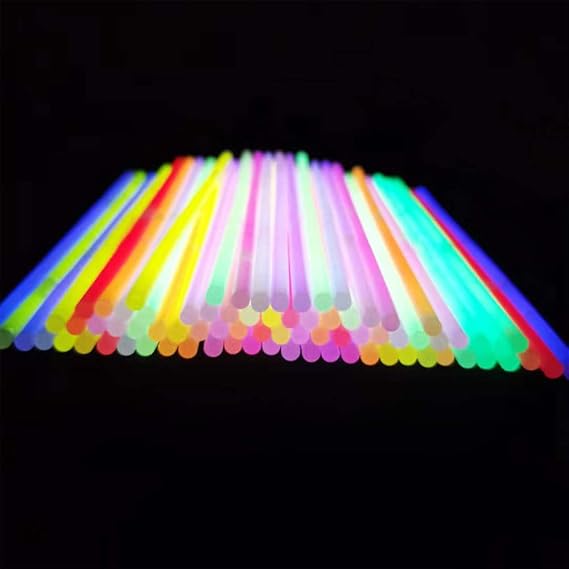 JOYIN 144 Pcs 8" Glowsticks, Bracelets Necklaces, Glow in the Dark Party Favors, Easter, Christmas, Halloween Supplies Pack, Football Party Supplies nirvanaguru