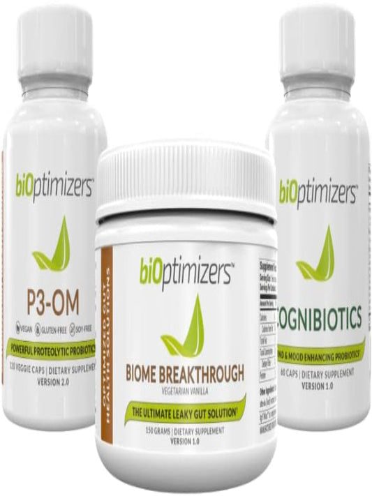 BiOptimizers The Ultimate Gut Health Stack - Chocolate, Promotes and Levels Gut Health Nirvana Guru