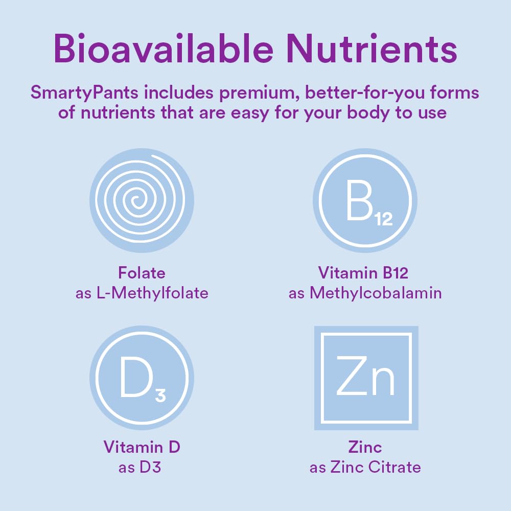 SmartyPants Toddler Multivitamin Gummies - Improved Formula: Omega 3 (DHA/EPA), Vitamins D3, C, Vitamin B12, B6, A, K & Zinc, Biotin, Gluten Free, Three Fruit Flavors, 60 Count (30 Day Supply) Nirvana Guru