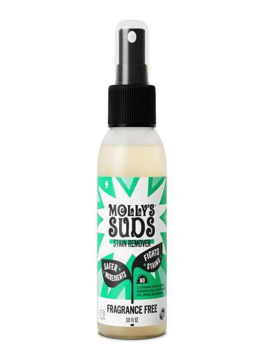 Molly's Suds Stain Remover Spray | Gentle Yet Powerful, Great for Baby & Pet Stains | Clean, Simple Ingredients (Fragrance Free) (16 Fl Oz (Pack of 2)) Nirvana Guru