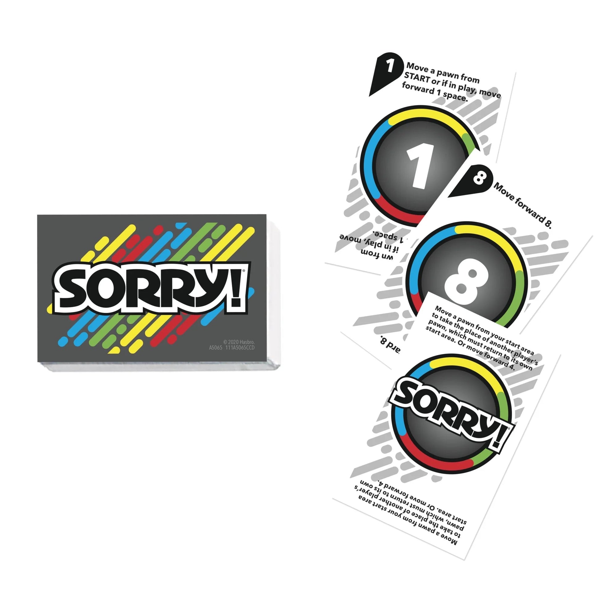 Sorry! Board Game for Kids, Classic Hasbro Board Game; Each Player Gets 4 Pawns, Teacher School Supplies, Ages 6+ nirvanaguru