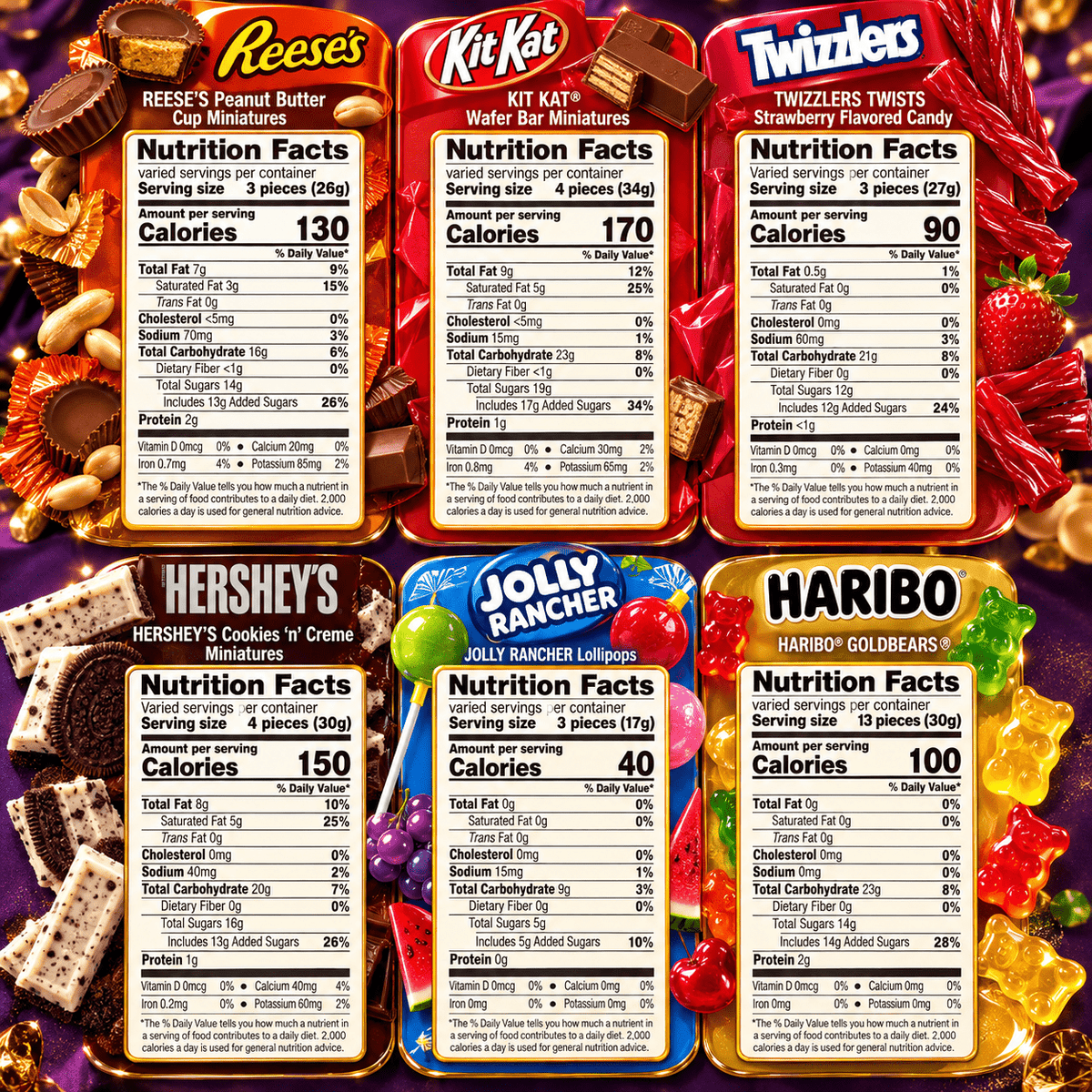 Hershey Assorted Halloween Candy Bulk Bag, 55.33 oz, 180 Pieces