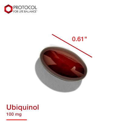 Protocol For Life Balance - Ubiquinol 100 mg - Cardiovascular Support with Active Form of CoQ10, Supports Energy Production, Heart Health, Antioxidant Activity - 60 Softgels Nirvana Guru