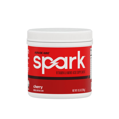 AdvoCare Spark Vitamin & Amino Acid Supplement - Focus & Energy Drink Powder Mix with Vitamin A, B-6, C & E - Also Includes L-Carnitine & L-Tyrosine - Fruit Punch - 10.5 oz Nirvana Guru