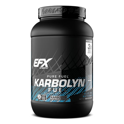 EFX Sports Karbolyn Fuel | Fast-Absorbing Carbohydrate Powder | Carb Load, Sustained Energy, Quick Recovery | Stimulant Free | 39 Servings (Neutral) Nirvana Guru