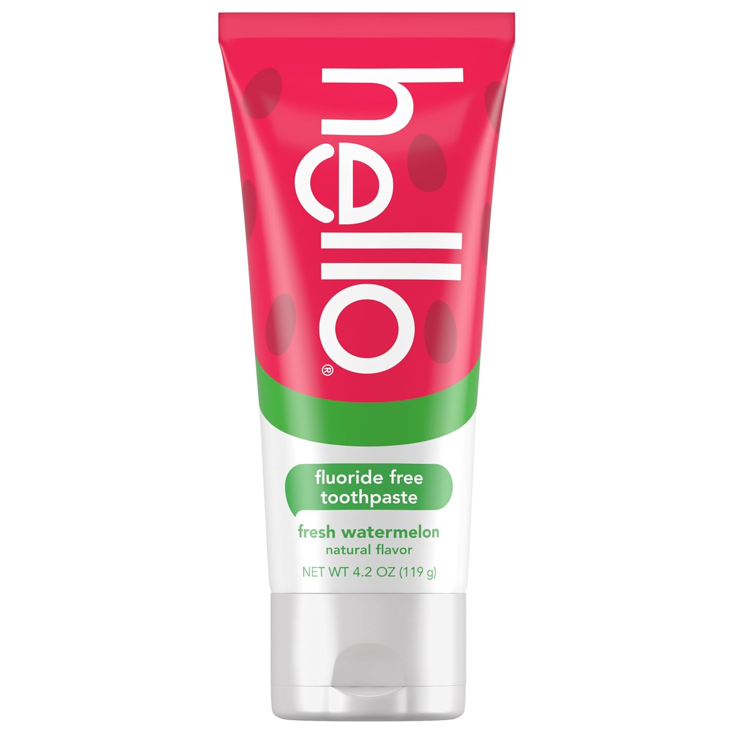 hello Fresh Watermelon Fluoride Free Kids Toothpaste, 4.2 Oz Tube Nirvana Guru