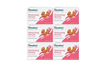 Himalaya Purifying Neem & Turmeric Cleansing Bar for Clean and Healthy Looking Skin, Free from Parabens, SLS and Phthalates, Gluten Free, Vegan, 125 g (4.41 oz), 6 Pack - Nirvana Guru