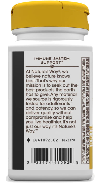 Nature's Way Zinc Lozenges with Vitamin C & Echinacea, Immune Support*, 23 mg of Zinc & 100 mg of Vitamin C per Serving, Wild Berry Flavored, 60 Lozenges (Packaging May Vary) - Nirvana Guru