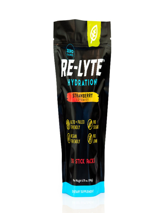 REDMOND Re-Lyte Hydration Electrolyte Powder Mix, Variety Pack, 30 Stick Packs Nirvana Guru