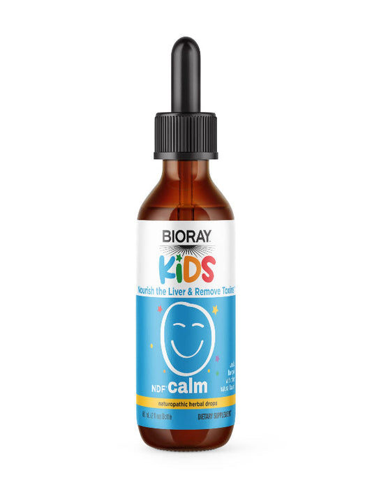BIORAY Kids NDF Calm, Vanilla - 2 fl oz - Nourish The Liver & Remove Toxins - Non-GMO, Vegan, Gluten Free - 1-2 Month Supply Nirvana Guru